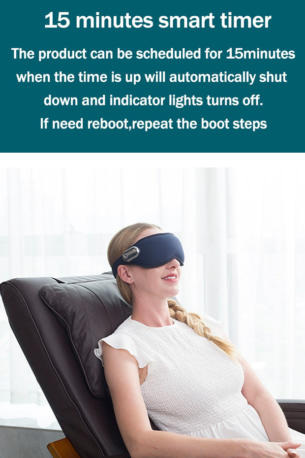 Eye Massager with Heat Vibration