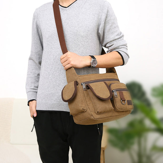 Canvas Shoulder Bag