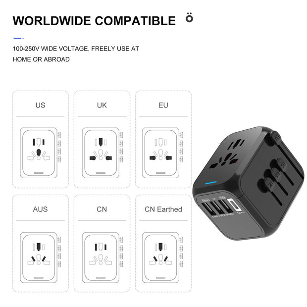 Universal Travel Plug Adapter