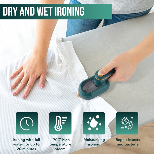 Portable Rotating Steam Iron