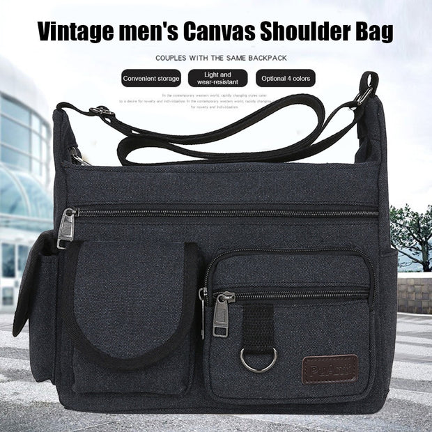 Canvas Shoulder Bag