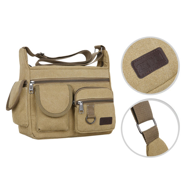 Canvas Shoulder Bag